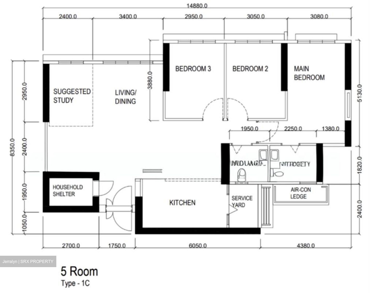 Blk 464B Clementi Peaks (Clementi), HDB 5 Rooms #549684381